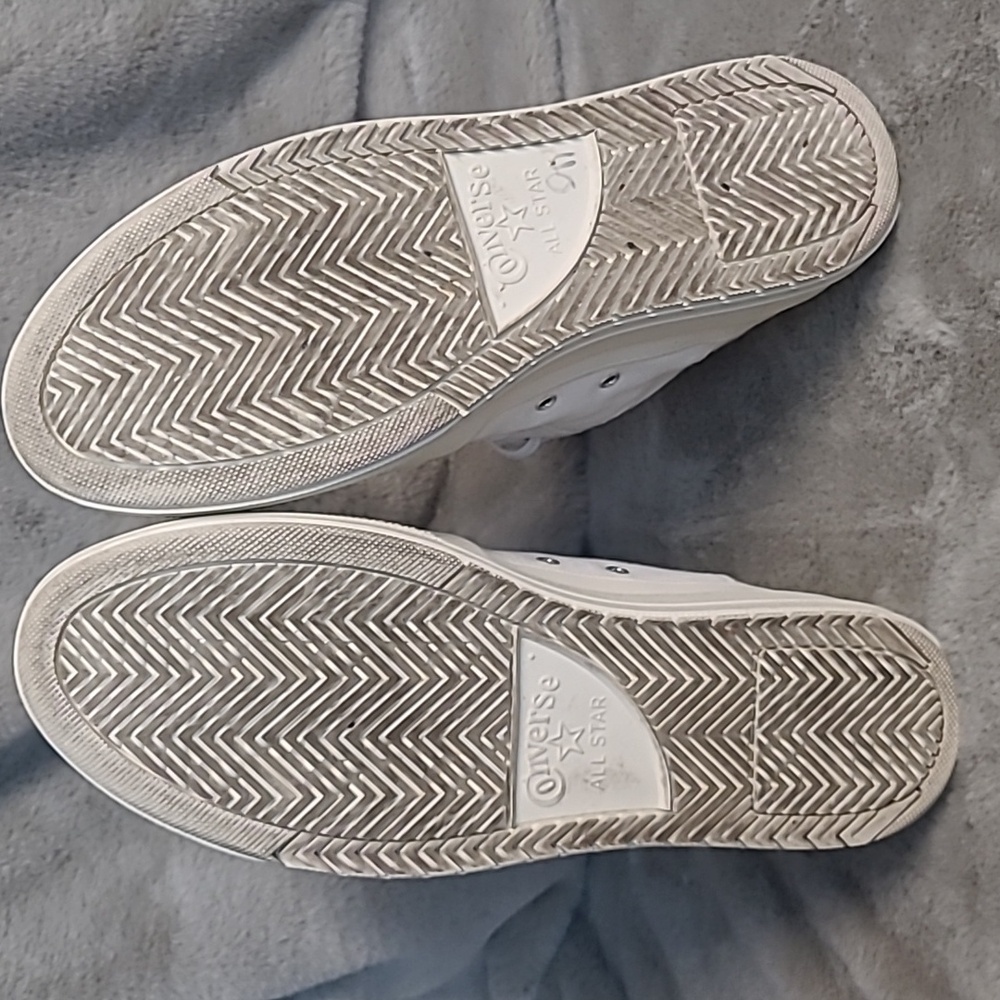 Converse All Star Platform Heel High Top Sneakers Mens Size 12 - Picture 4 of 9